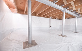 Crawl Space Support Posts in Atlanta and Athens area